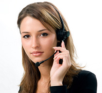 customer service woman