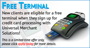 free terminal with signup. new clients only.
